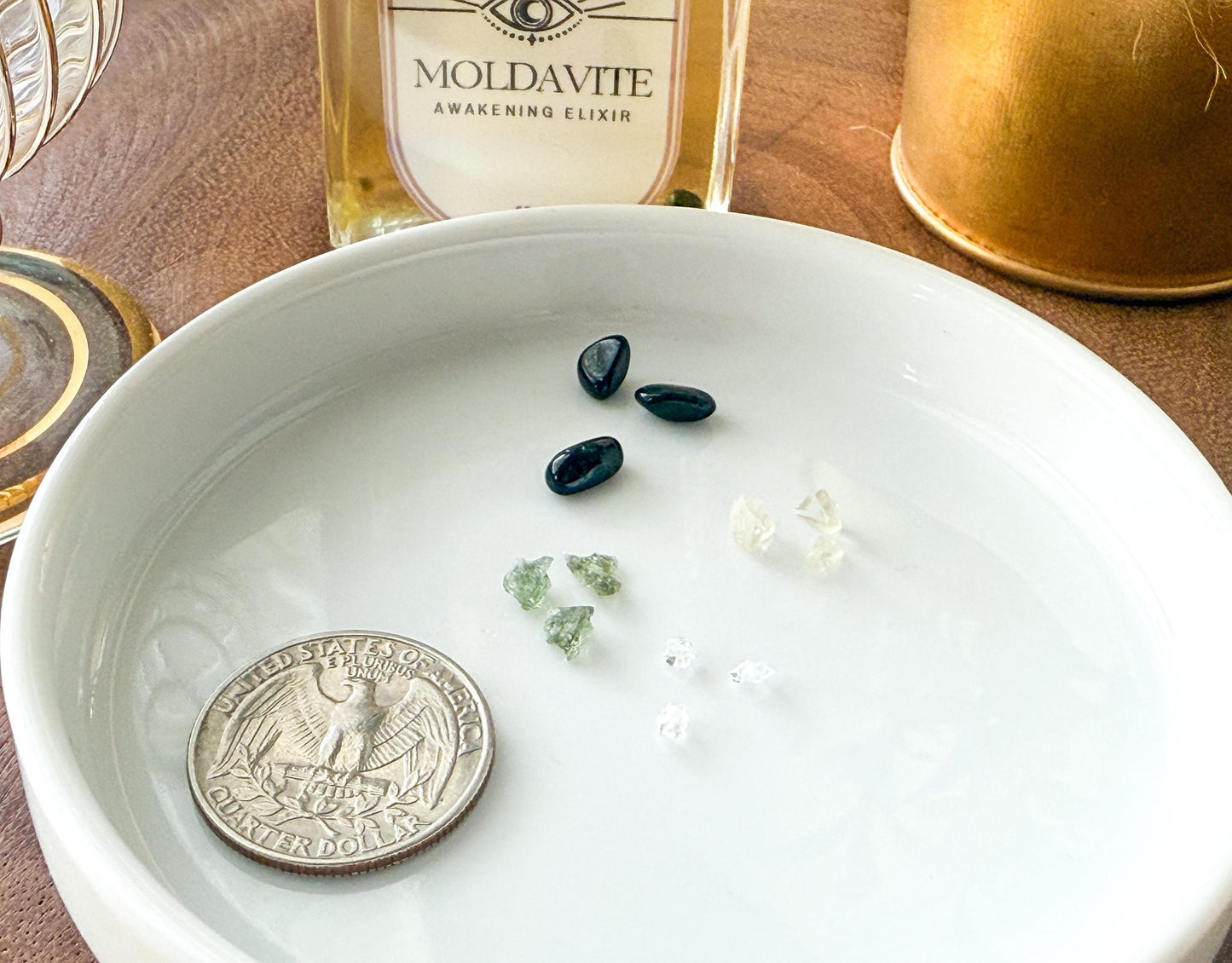 Real Moldavite Oil
