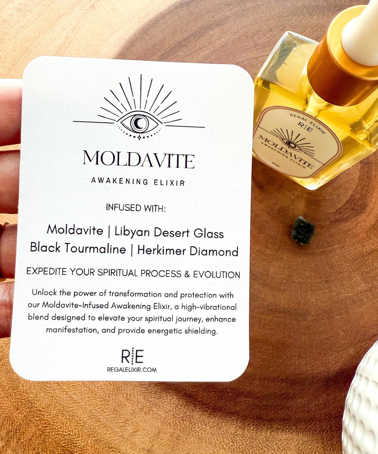 Real Moldavite Oil