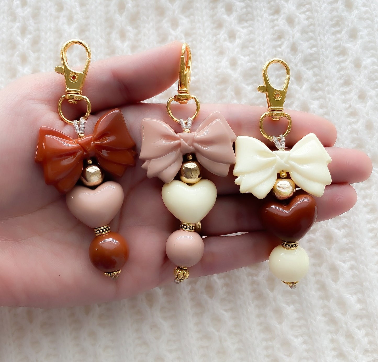 Bow Kawaii Coquette Accessories Keychain