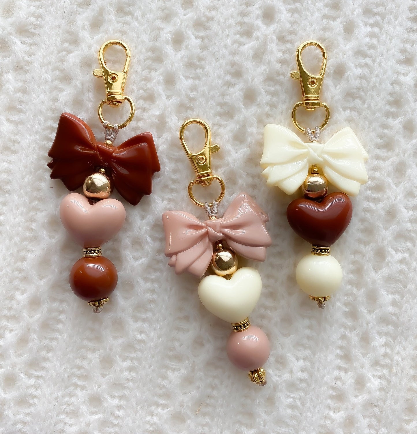 Bow Kawaii Coquette Accessories Keychain