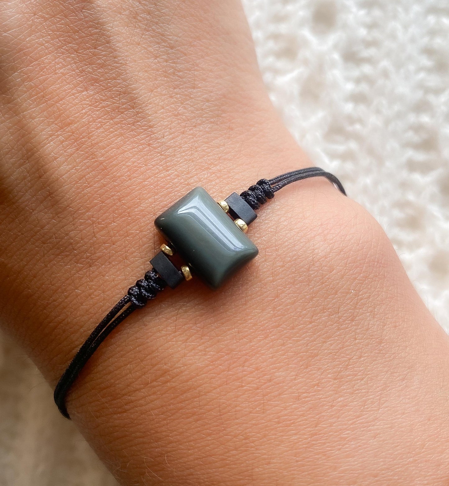 Rainbow Obsidian Bracelet