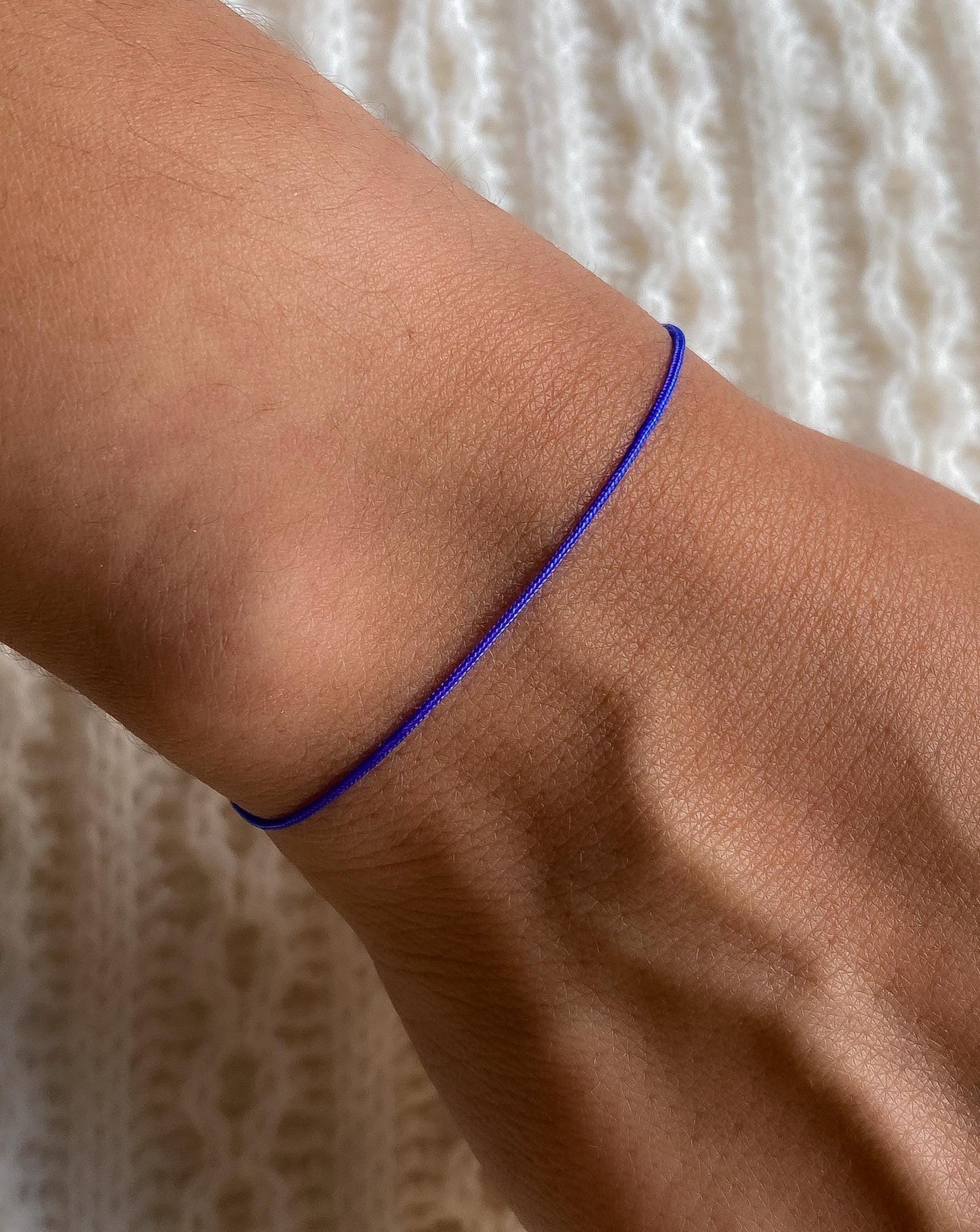 Blue bracelet democrat, LGBTQ bracelet, blue minimalist bracelet