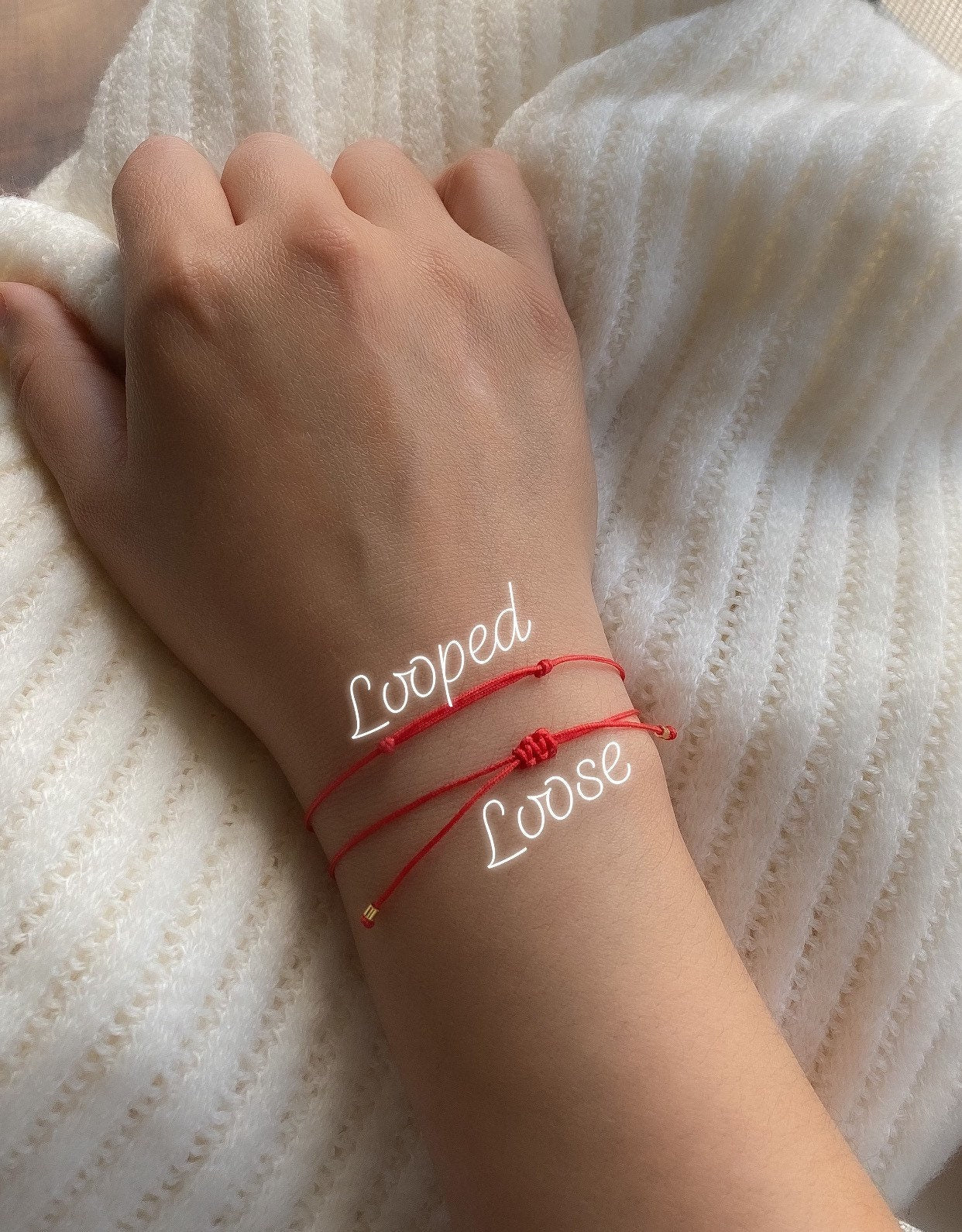 Family Protection Set - Red string Blue eye