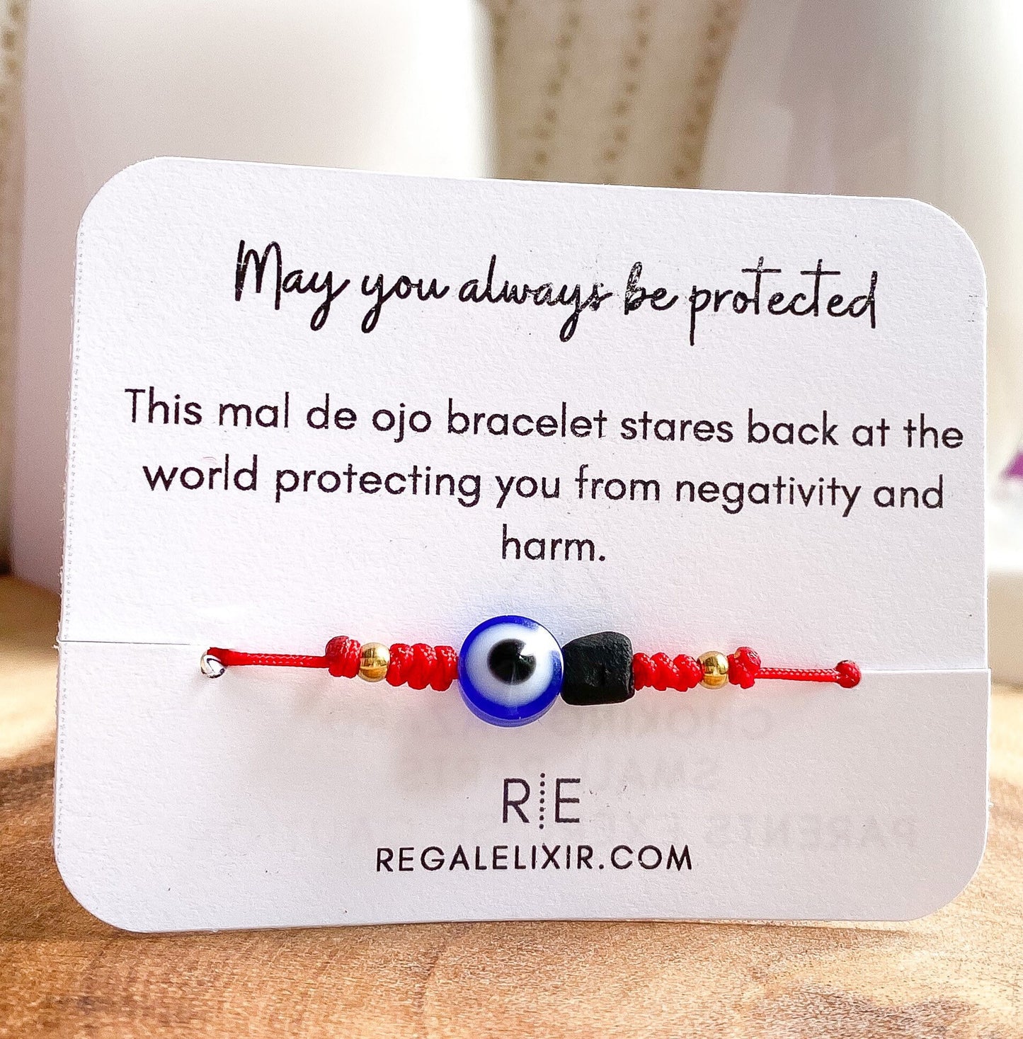 Azabache + Evil Eye Bracelet | Braided