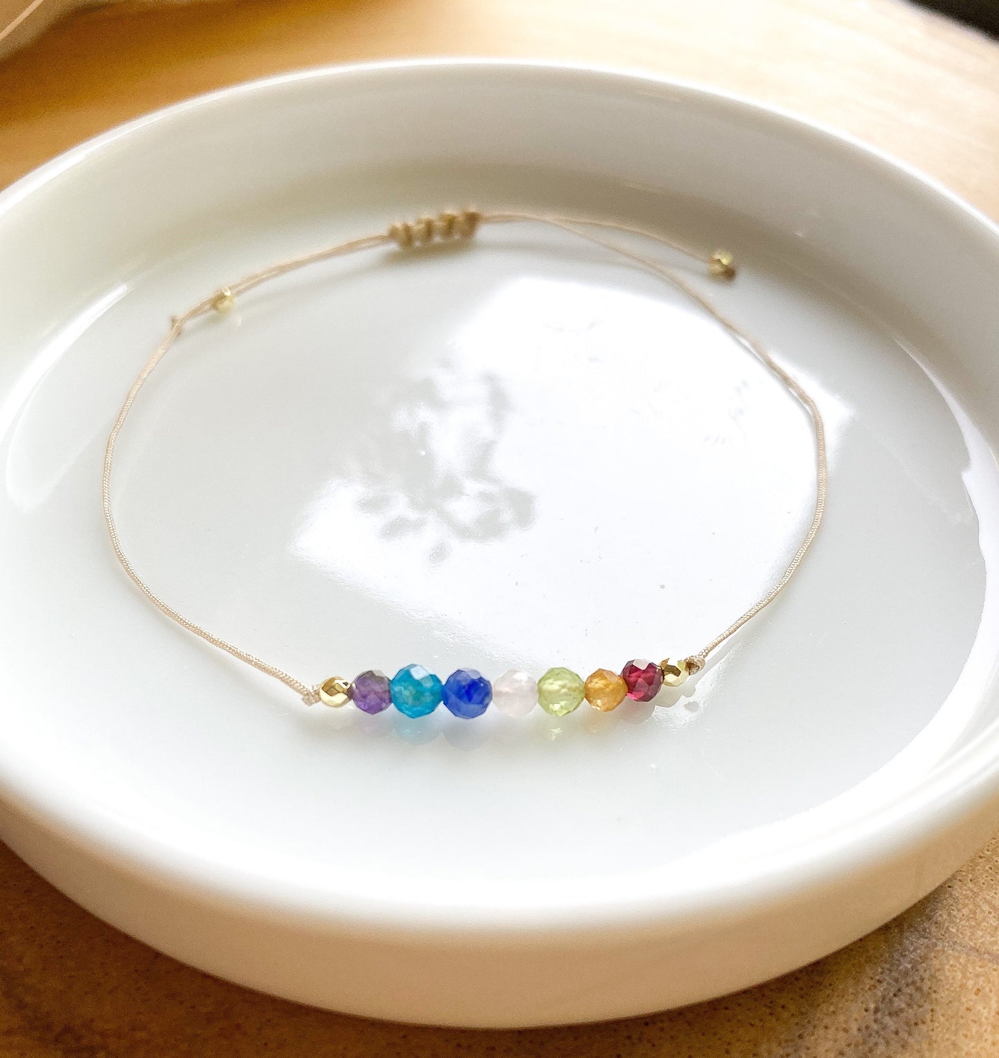 Gold Filled Chakra Necklace