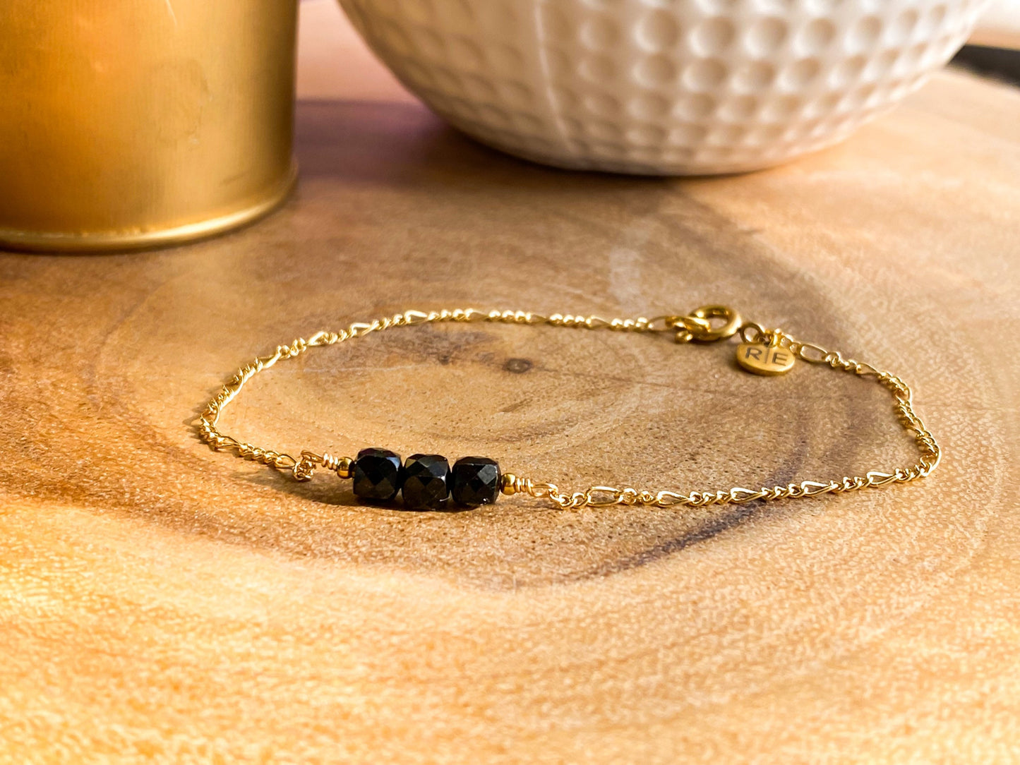 Black Spinel Bracelet