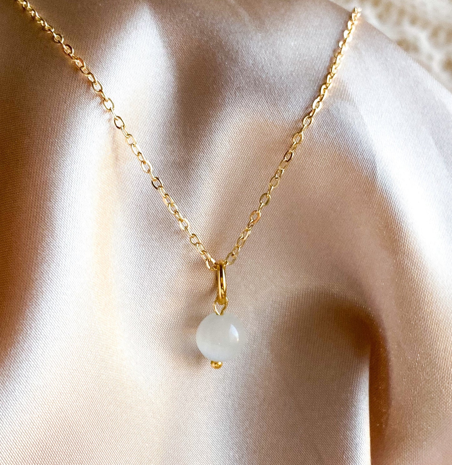 Selenite Pendant & Necklace