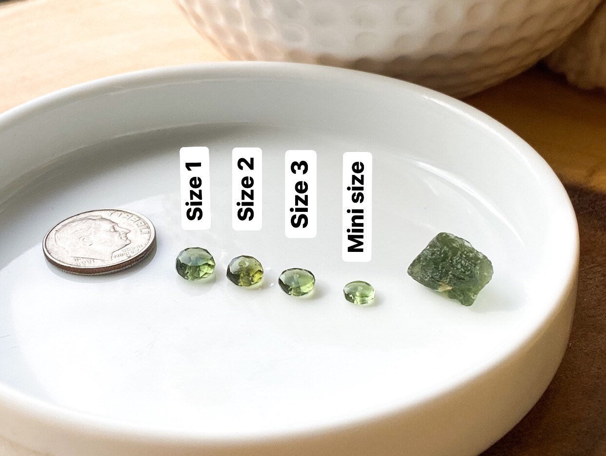 Real MOLDAVITE AND HERKIMER Diamond Bracelet