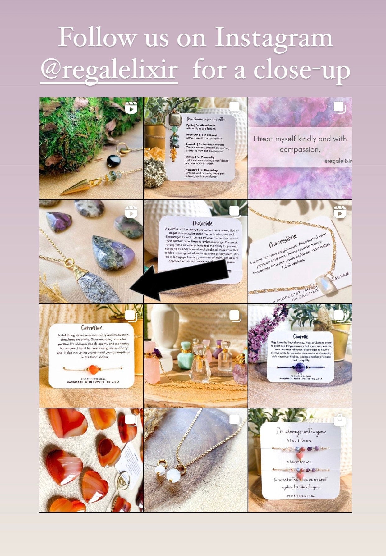Purple Moss Agate Pendant & Necklace | YOU CHOOSE