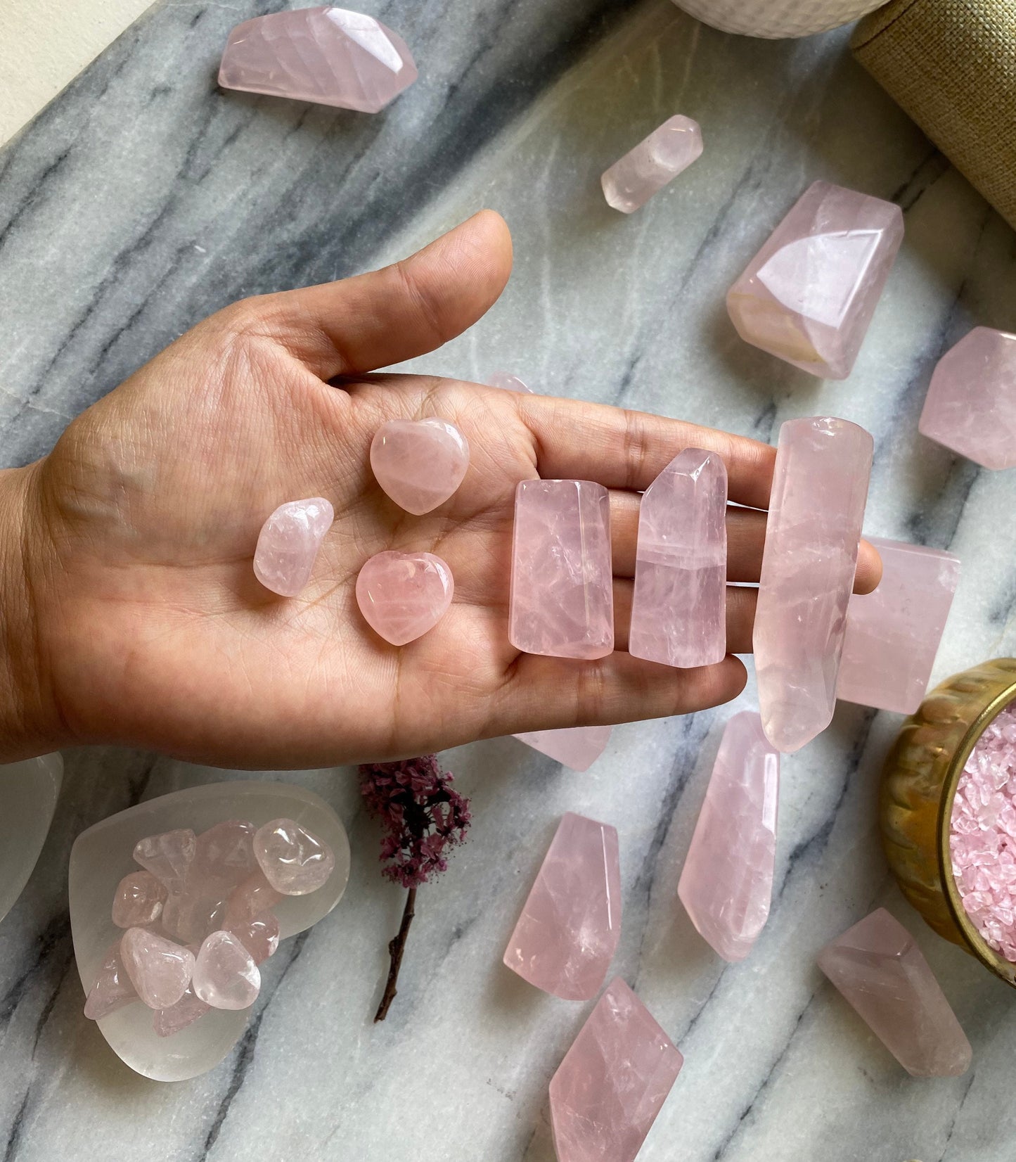 Rose Quartz Free Form