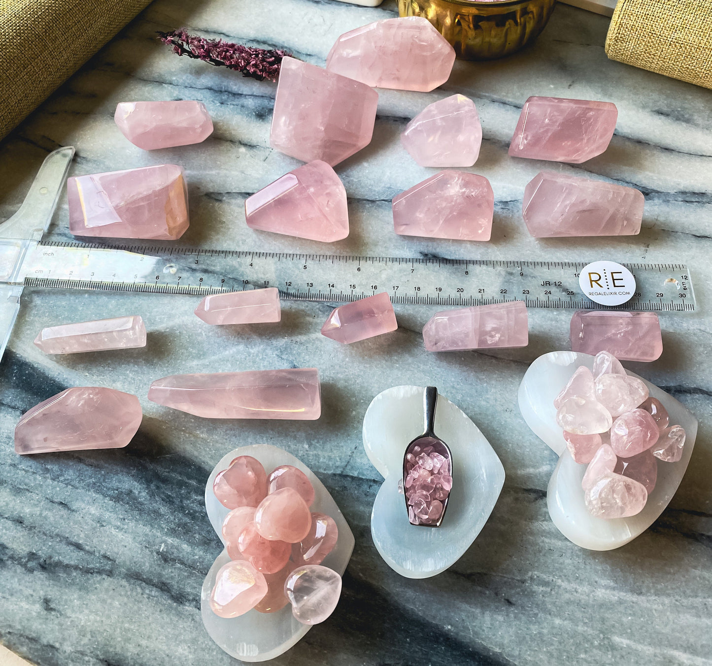 Rose Quartz Free Form