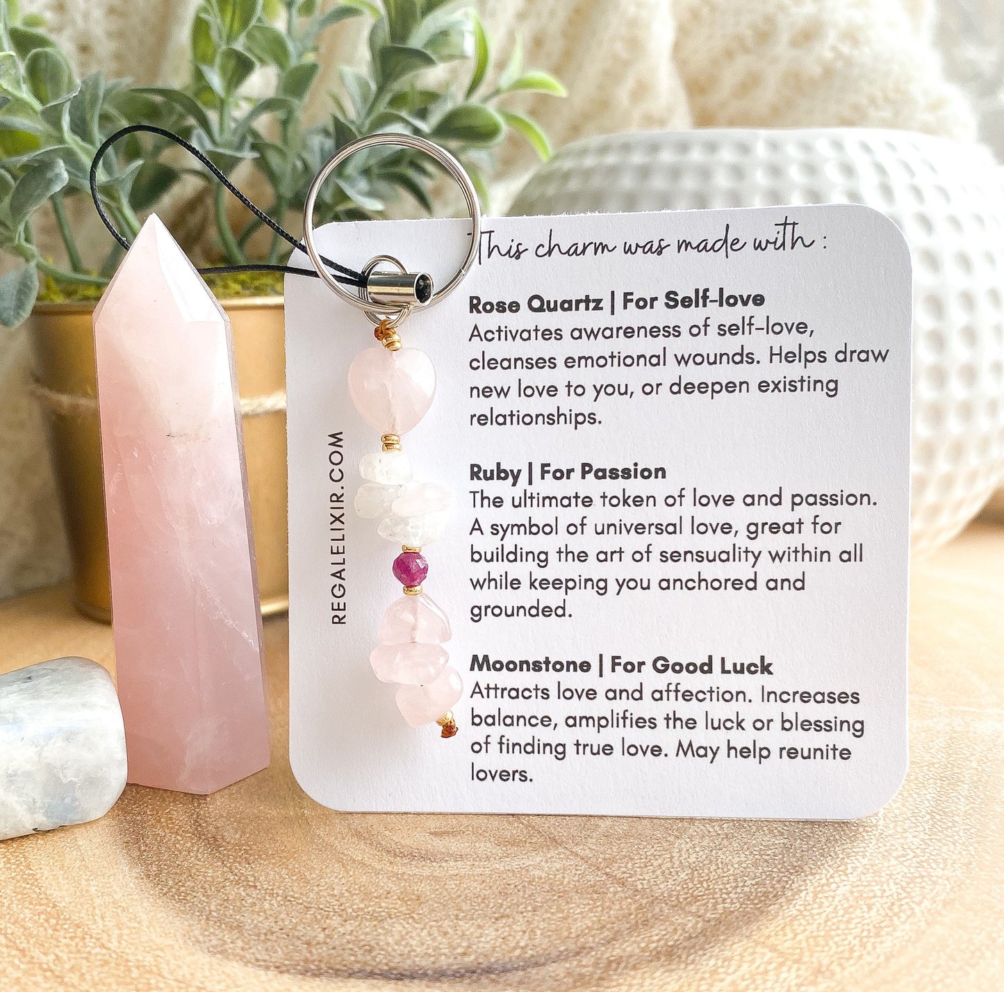 Attract Love Lucky Charm Keychain
