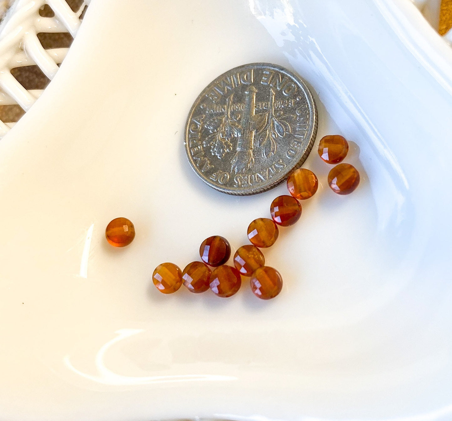 Hessonite Garnet bracelet