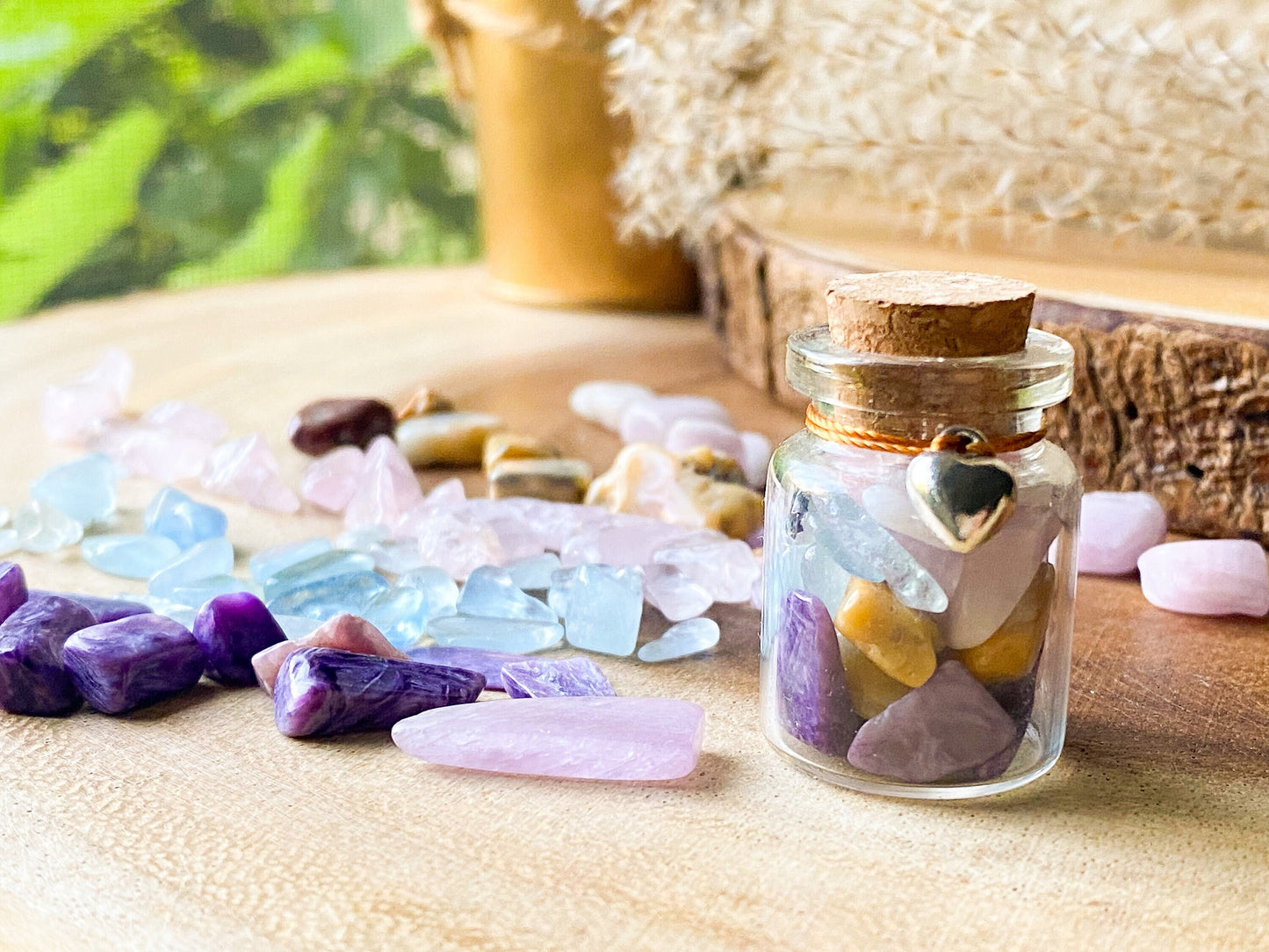 Sympathy gift - Separation, Break up, Divorce gift - crystal bottle