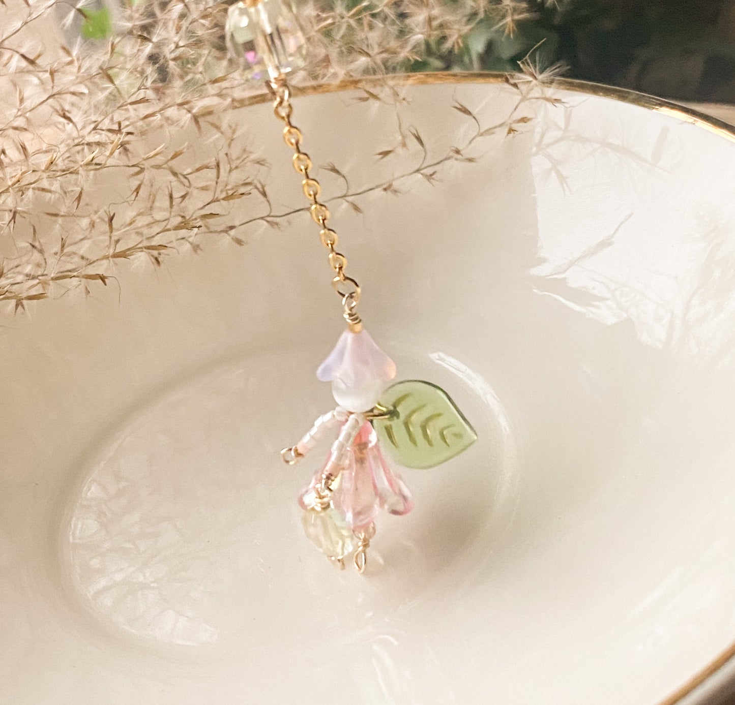 Beaded Fairy Suncatcher