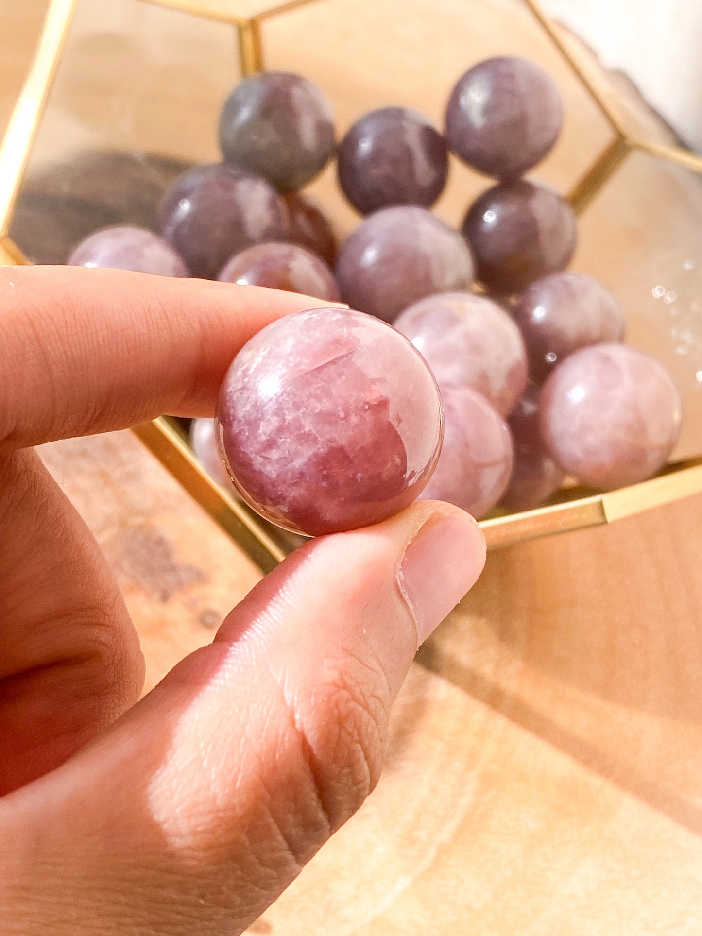 Strawberry Quartz Sphere