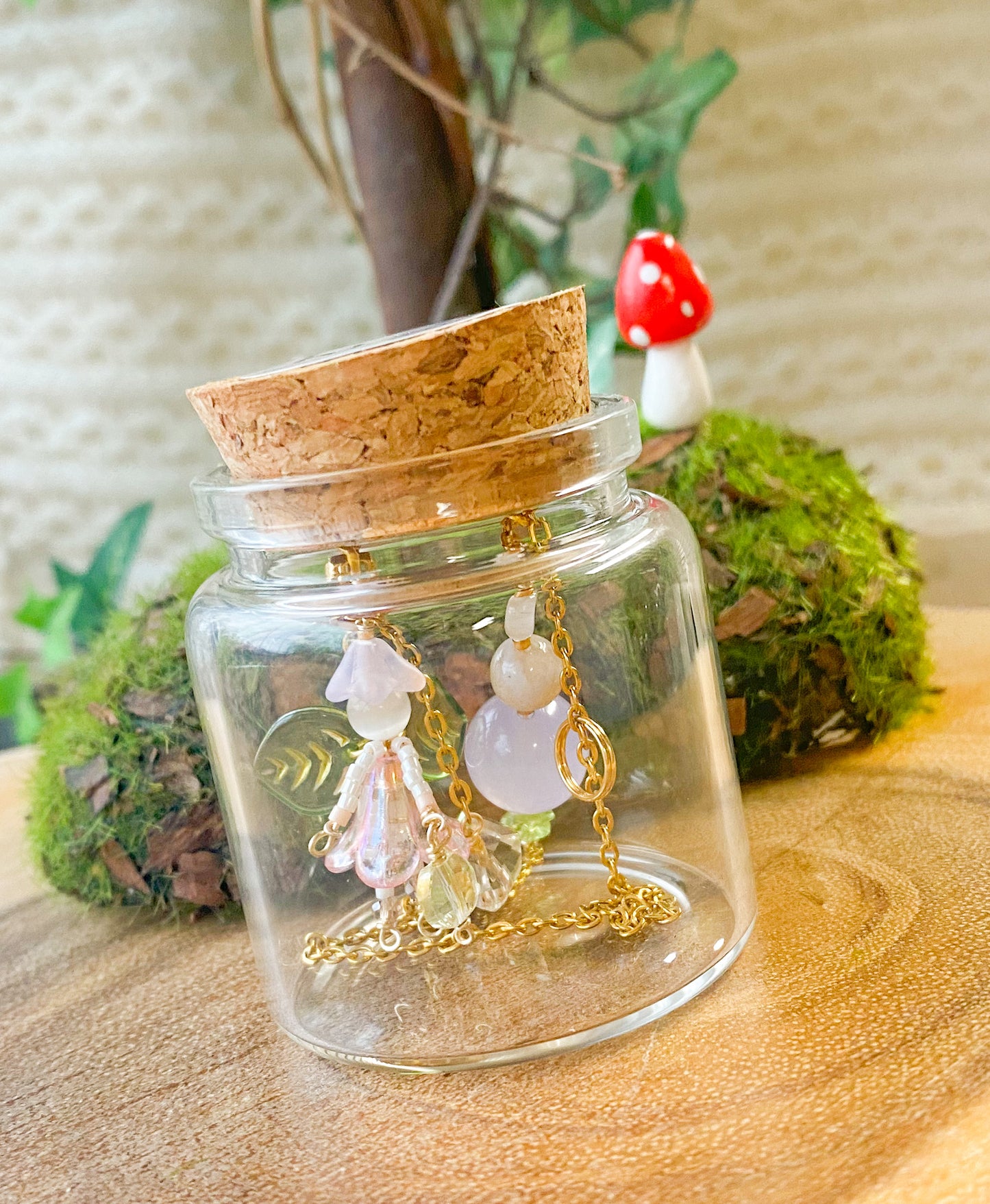 Beaded Fairy Suncatcher