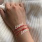 Teacher Bracelet with Crystals- Perfect Back To School Gift