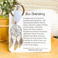 Blue Chalcedony Keychain