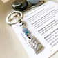 Weight Loss Support keychain - Crystals for PCOS and Fitness