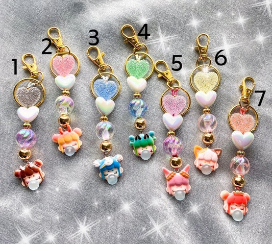 Kawaii Girl Keychain