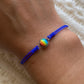 Blue bracelet democrat, LGBTQ bracelet, blue minimalist bracelet