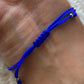 Blue bracelet democrat, LGBTQ bracelet, blue minimalist bracelet