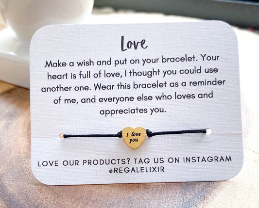 “I love you” Bracelet