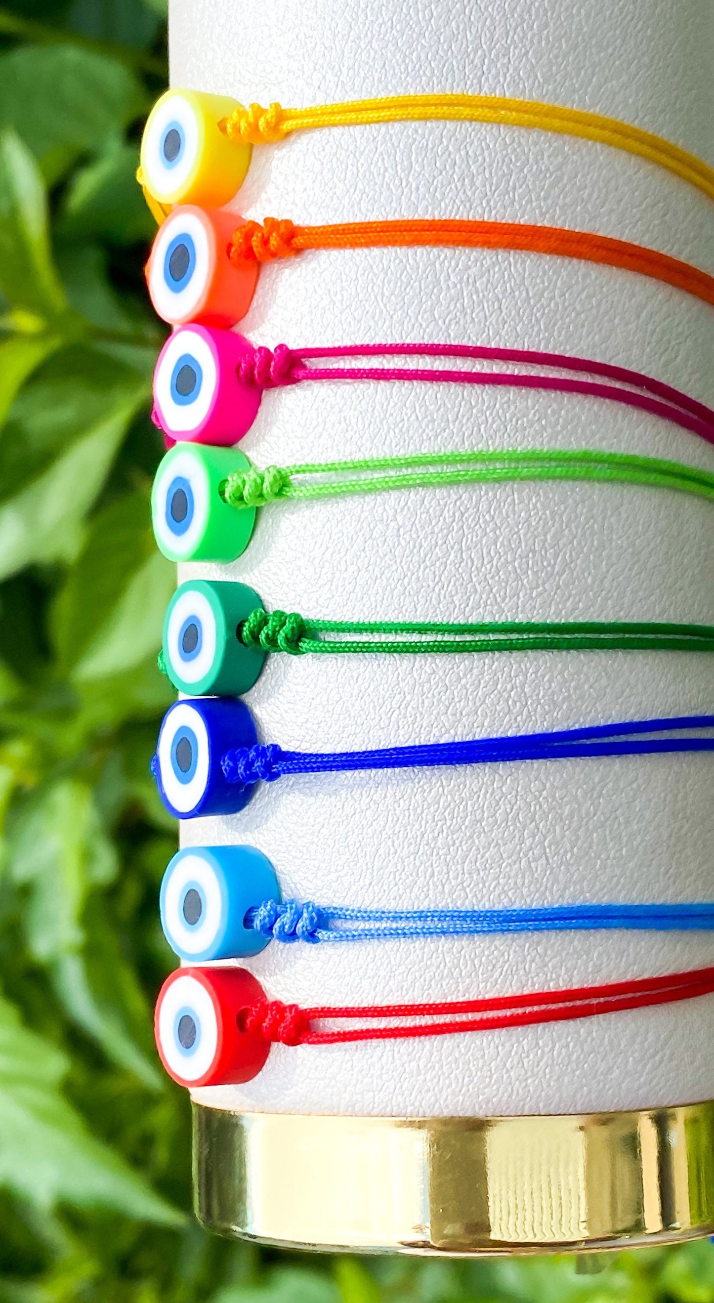Summer Colorful Evil Eye Bracelet