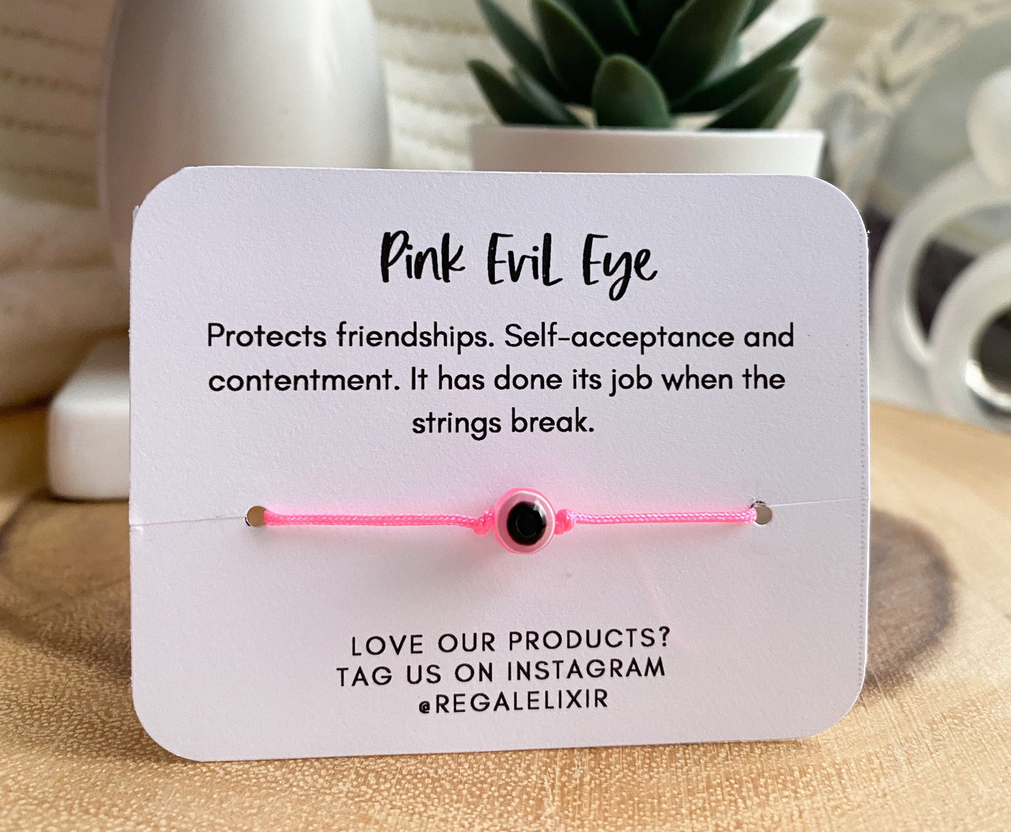 PINK Evil eye bracelet Hot Pink  Nazar  Mal de ojo  adjustable  pulsera roja  protection  Protect Friendships Bridesmaid present