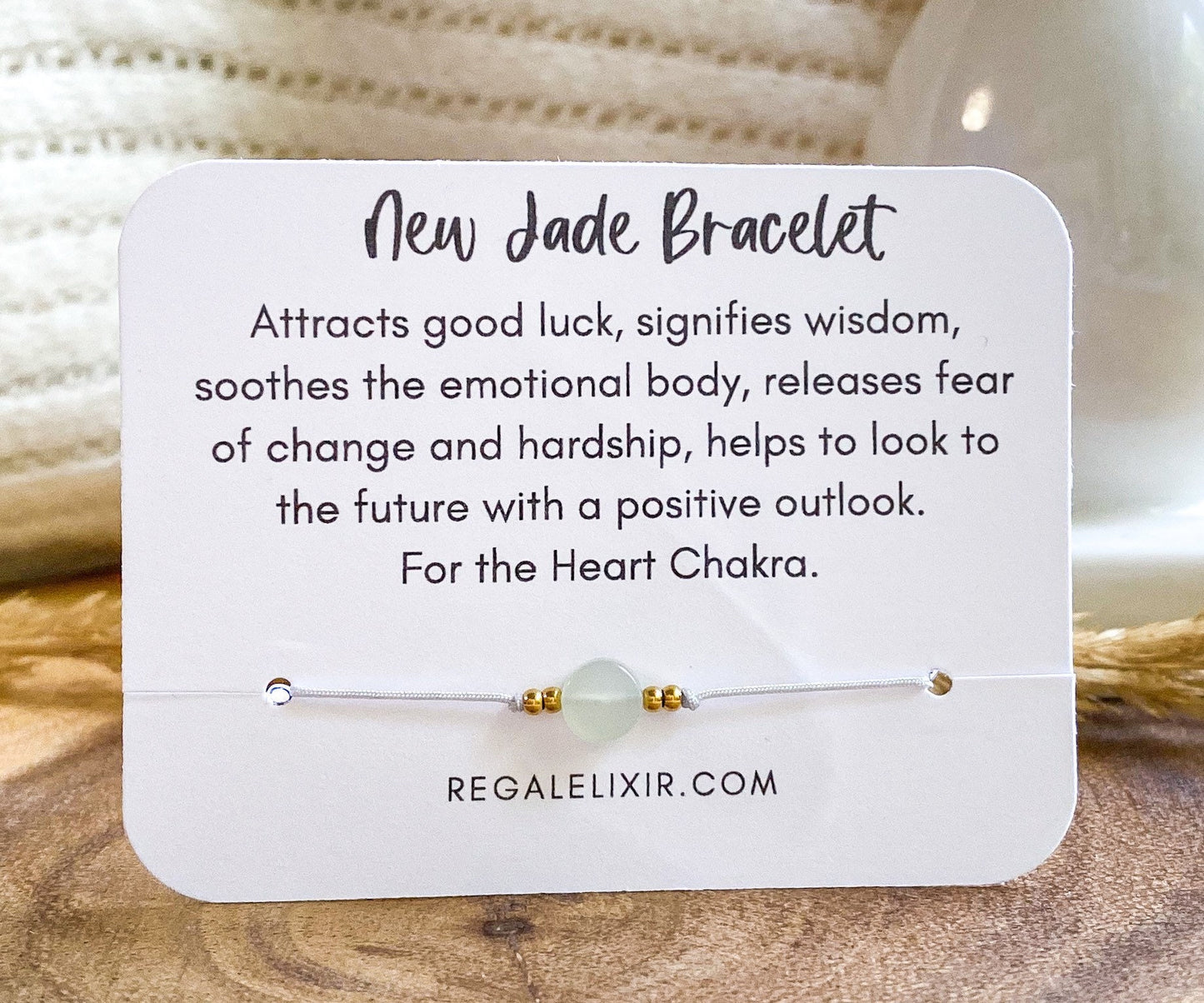 Jade Bracelet - Coin