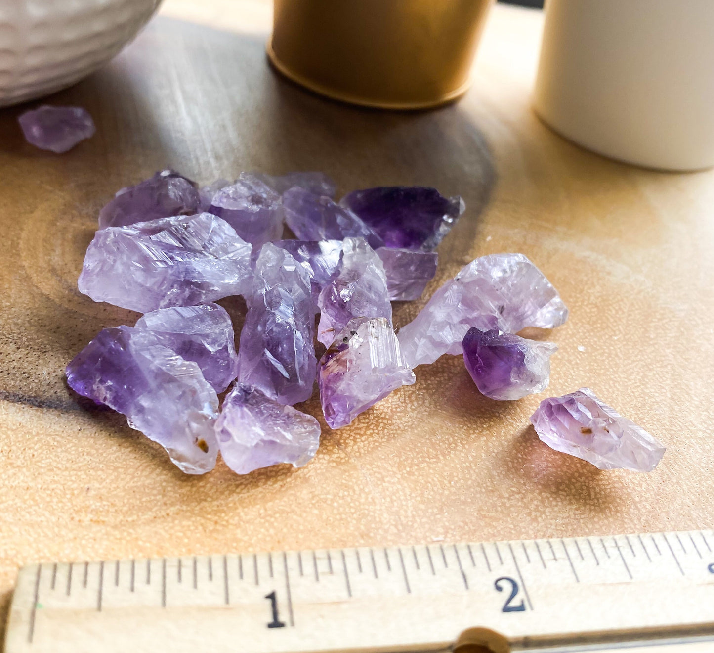 Natural Raw Amethyst bracelet