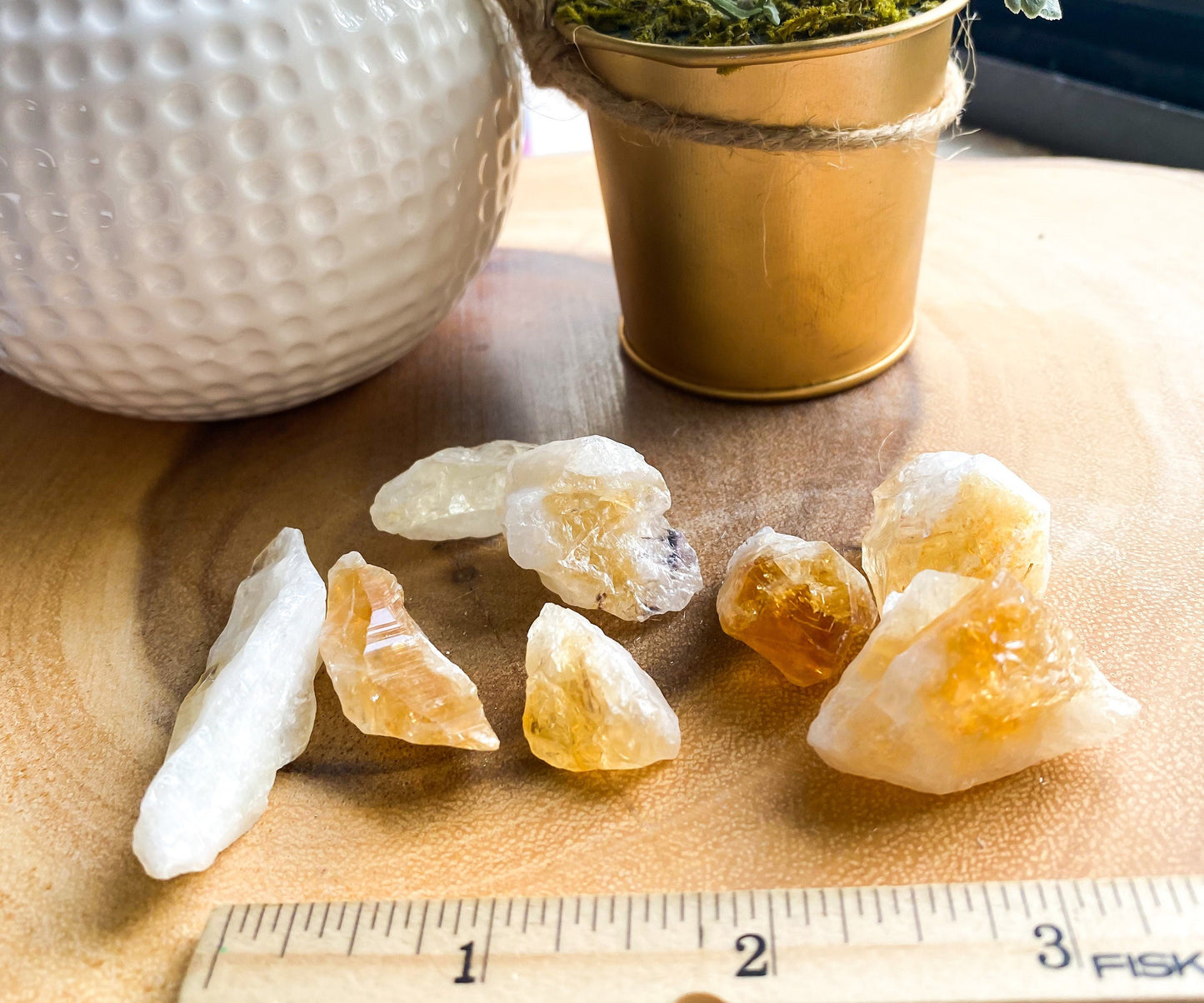 Citrine Heart Bracelet