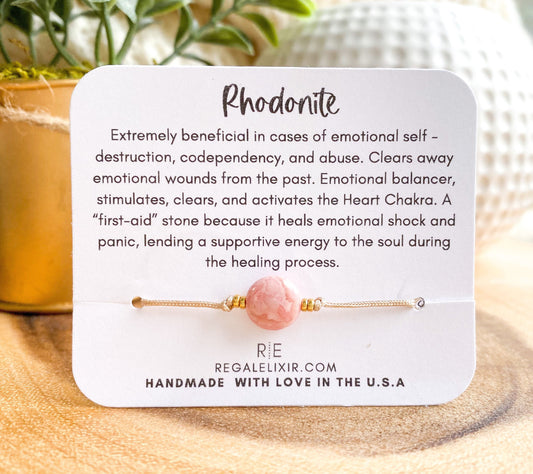 Rhodonite Bracelet