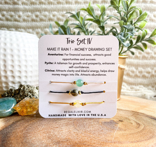 Attract Abundance Bracelet Set