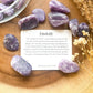 Lepidolite | Purple Mica tumbled, pocket stone