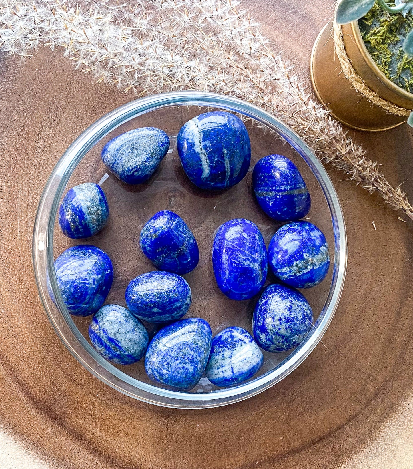 Lapis Lazuli tumbled, pocket stone